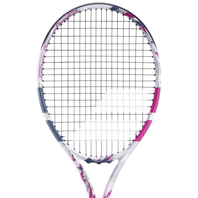 Babolat EVO Aero Pink Tennis Racquet (Prestrung) - 3