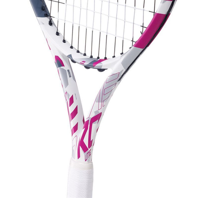 Babolat EVO Aero Pink Tennis Racquet (Prestrung) - 7