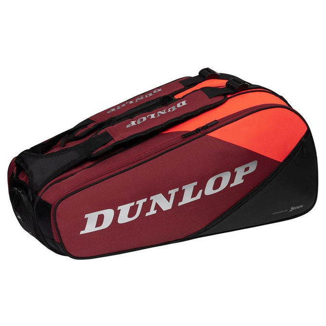 Dunlop CX Performance 8 Pack Tennis Bag - Black/Red