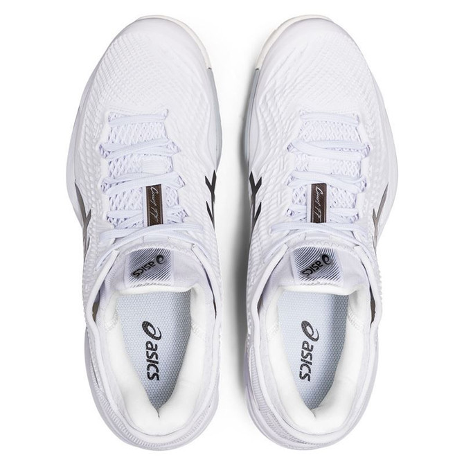 Asics Court FF 3 Mens Tennis Shoe - White/Black - 7