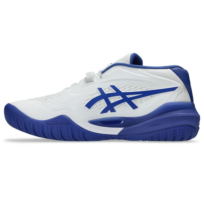 Asics Gel Resolution X Mens Tennis Shoe - White/Dark Cobalt