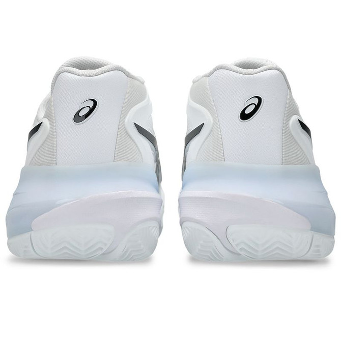 Asics Gel Resolution X Mens Clay Tennis Shoe - White/Black - 7