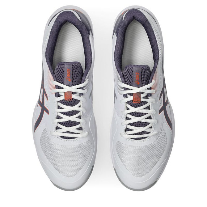 Asics Gel Game FF Mens Tennis Shoe - White/Greyish Purple - 7