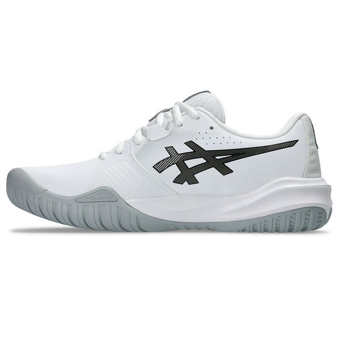 Asics Gel Challenger 15 Mens Tennis Shoe - White/Gunmetal - 3