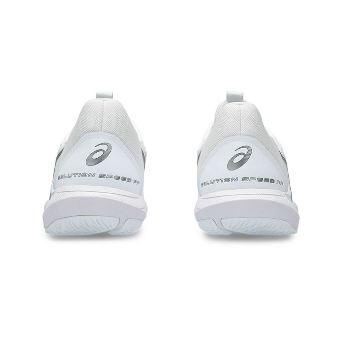 Asics Solution Speed FF 3 Womens Tennis Shoe - White/Metropolis - 5