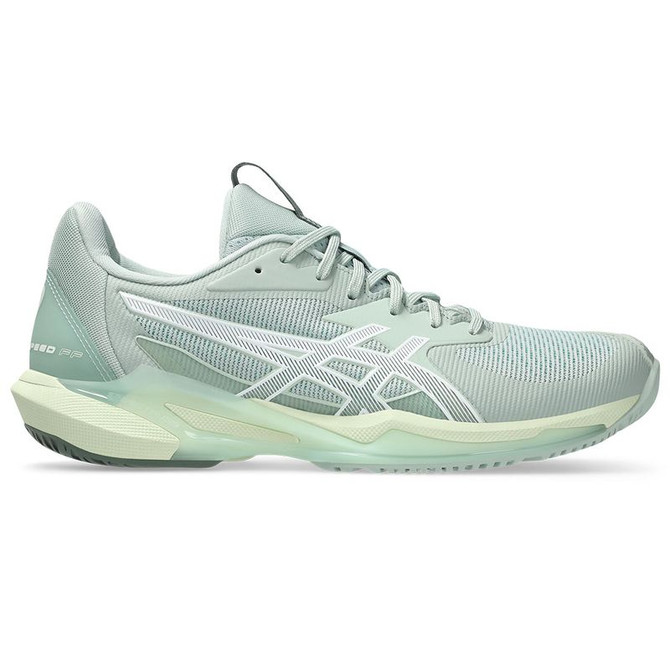 Asics Solution Speed FF 3 Womens Tennis Shoe - Lichen Rock/White