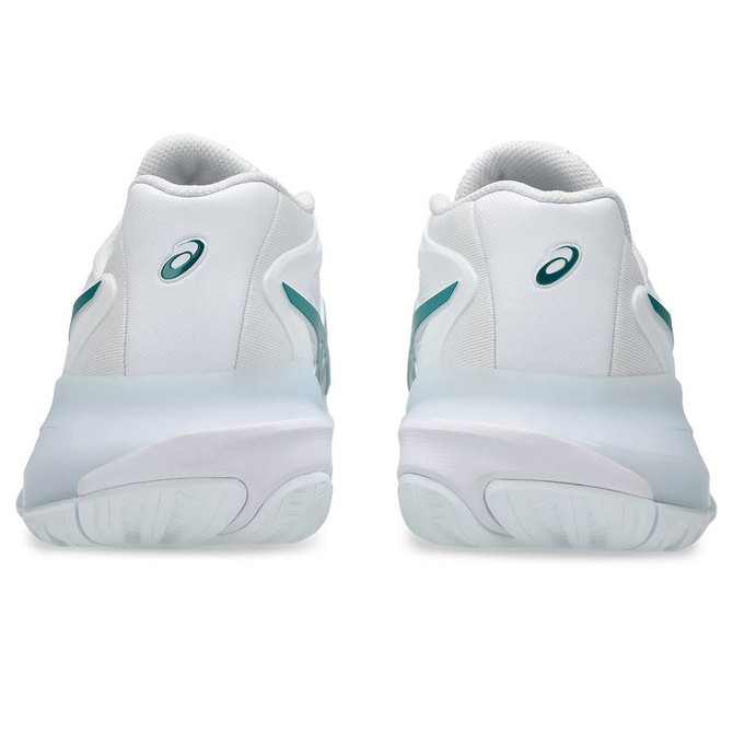 Asics Gel Resolution X Womens Tennis Shoe - White/Pitch Green - 6