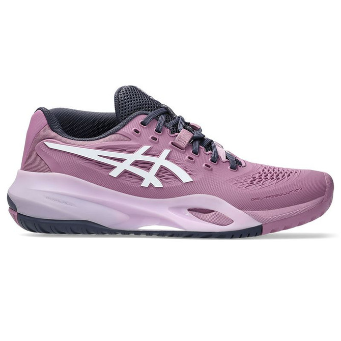 Asics Gel Resolution X Womens Tennis Shoe - Ube/White