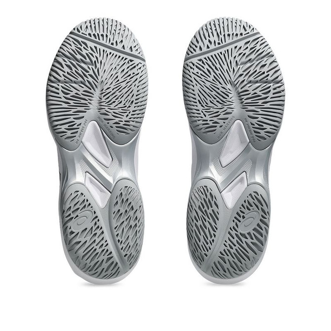 Asics Gel Game FF Womens Tennis Shoe - White/Pure Silver - 5