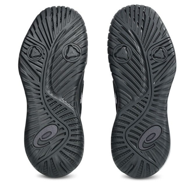 Asics Gel Resolution X Night Energy Womens Tennis Shoe - Black/Prism Blue - 2