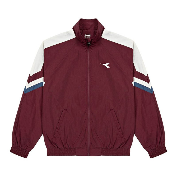 Diadora Icon Track Jacket - Maroon Banner