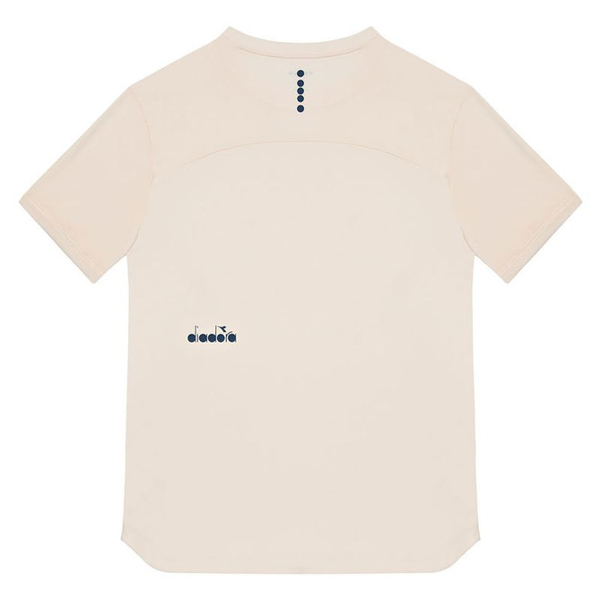 Diadora Short Sleeve Shirt - Whisper White - 2