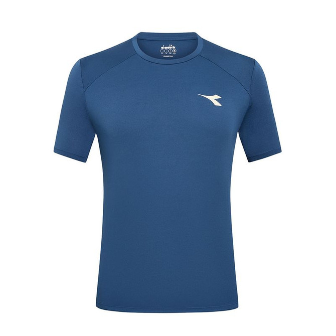 Diadora Short Sleeve Shirt - Ensign Blue
