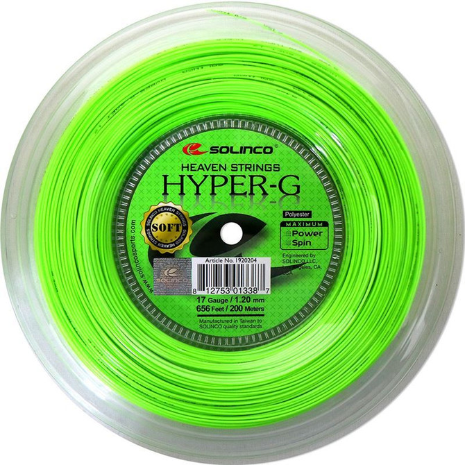 Solinco Hyper-G SOFT 17G (656 FT.) Reel