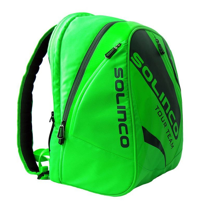 Solinco Tennis Backpack - Neon Green - 2