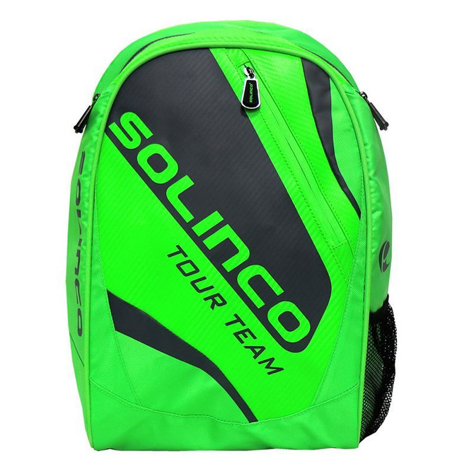 Solinco Tennis Backpack - Neon Green - 3