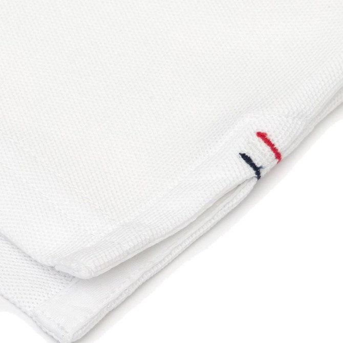 Boast 1983 Tipped Pique Polo - White/Red/Navy - 2