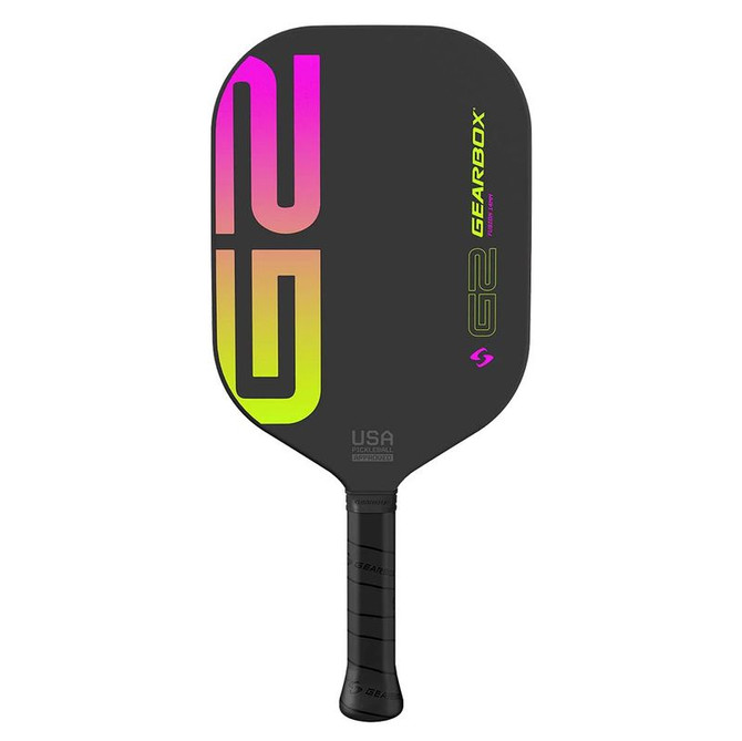 Gearbox G2 Integra Black/Multi Pickleball Paddle - 2