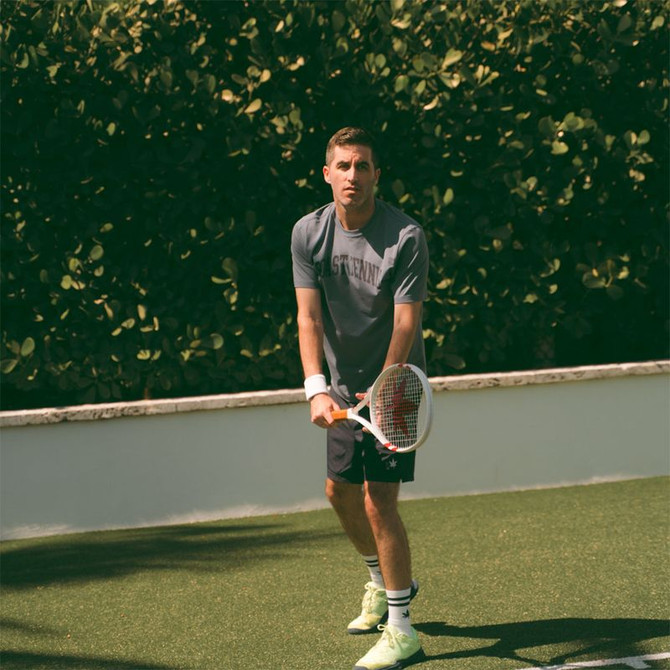 Boast Tennis Tee - Vintage Navy - 3