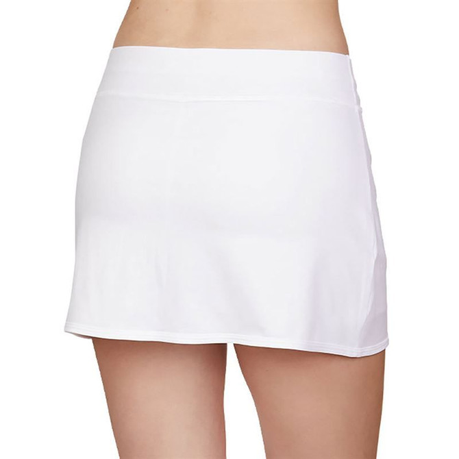 Sofibella UV Staples 14 inch Skirt - White - 2