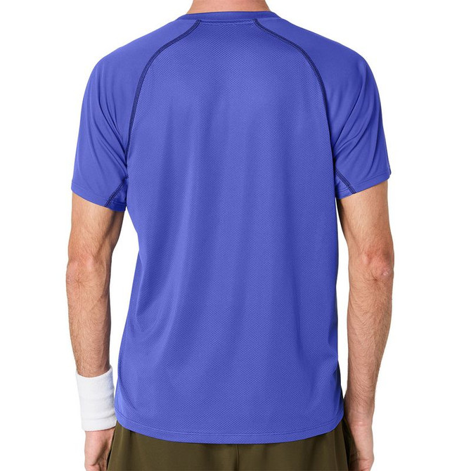 Asics Match Actibreeze Short Sleeve Shirt - Dark Cobalt - 2