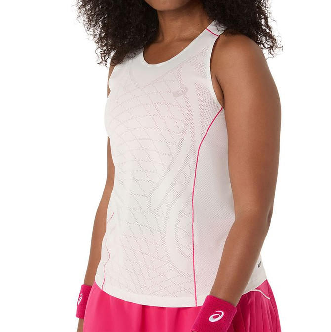 Asics Match Actibreeze Tank Top - Cream - 4