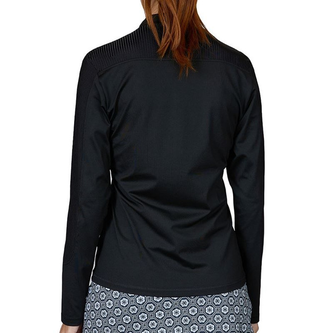 Sofibella UV Staples Full Zip Jacket - Black - 2