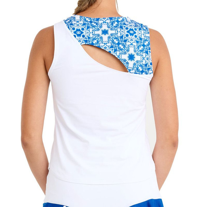 Sofibella Miss Santorini Tank Top - White - Final Sale