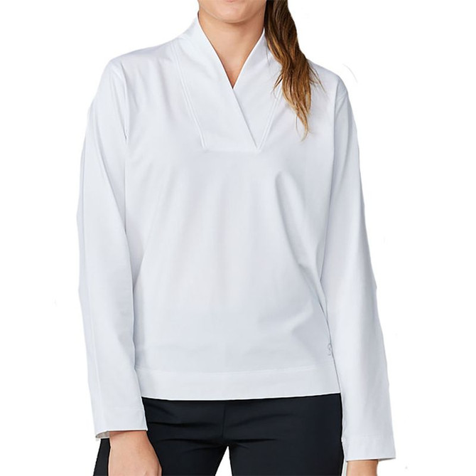 Sofibella Staples Hi Low Pullover - White