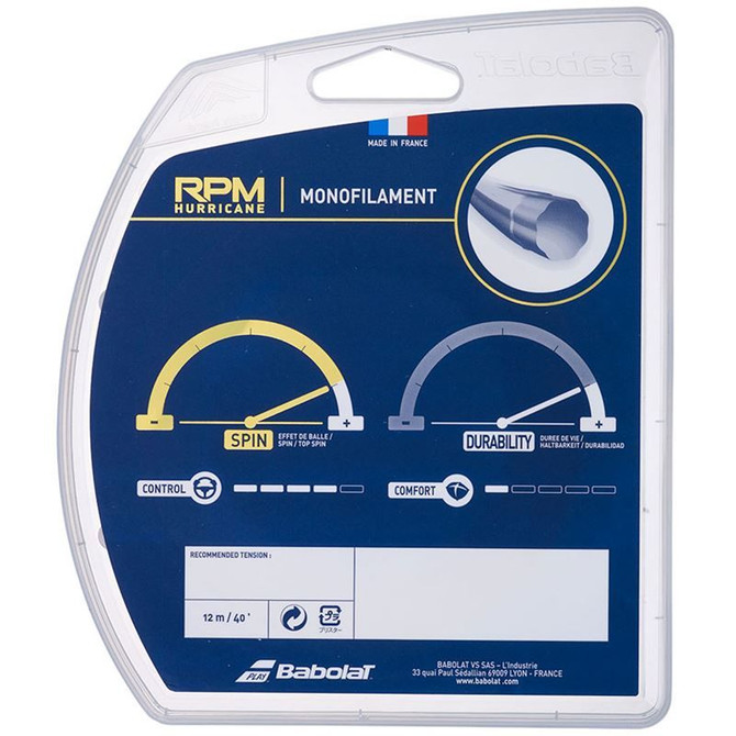 Babolat RPM Hurricane 16G Yellow Tennis String - 2