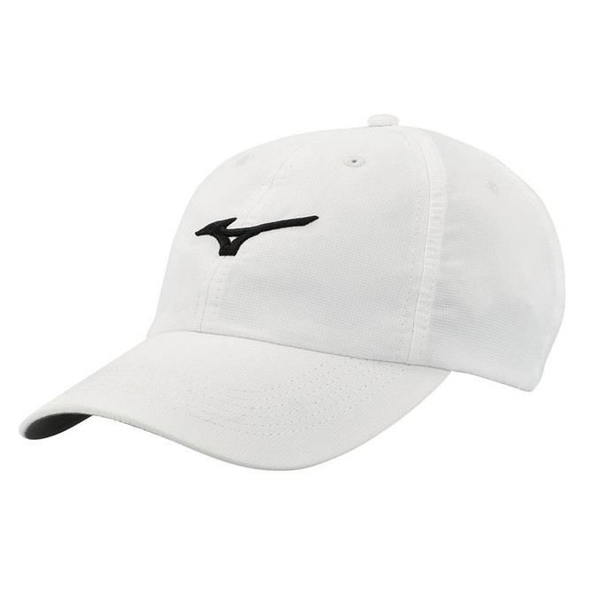 Mizuno Tour Adjustable Hat - White/Black