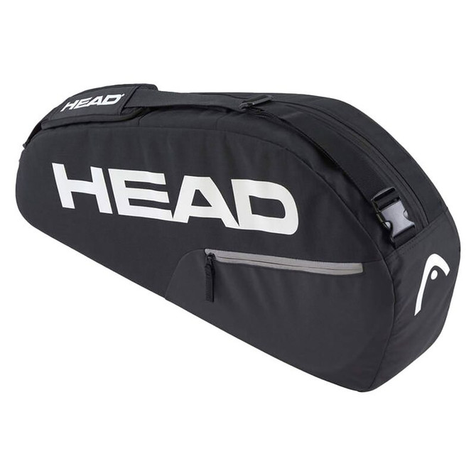 Head Base 3 Pack Tennis Bag - Black