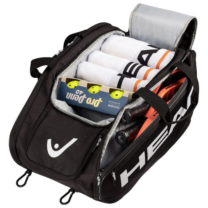 Head Pro M Pickleball Bag - Black/White - 4