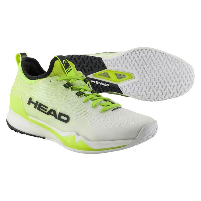 Head Endure Pro Mens Tennis Shoe - Yellow/White - 5
