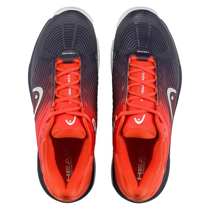 Head Revolt Pro 4.5 Mens Tennis Shoe - Dark Blue/Red - 2