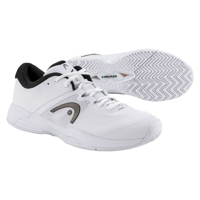 Head Revolt Evo 2.0 Mens Tennis Shoe - White/Black - 4