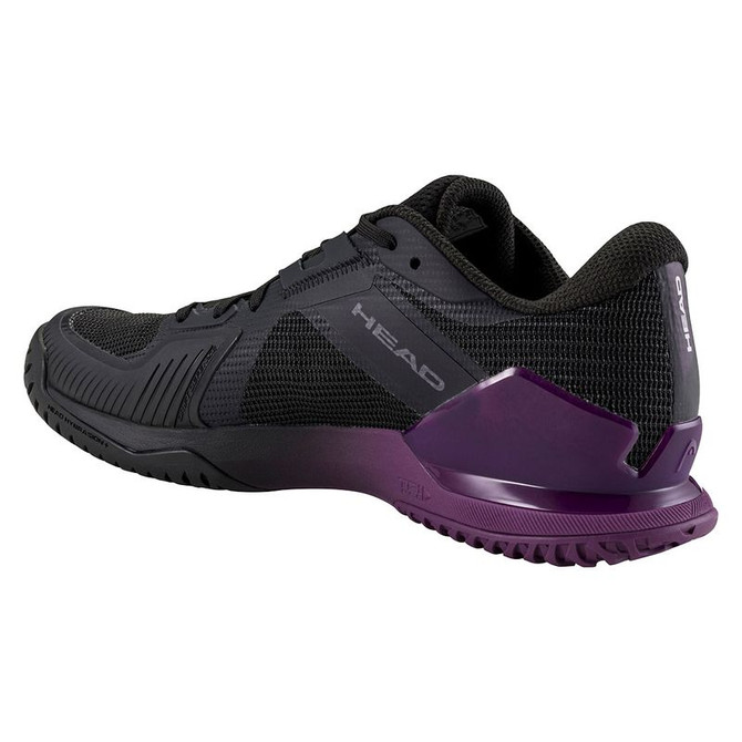 Head Sprint Pro 4.0 Womens Tennis Shoe - Black/Plum - 3