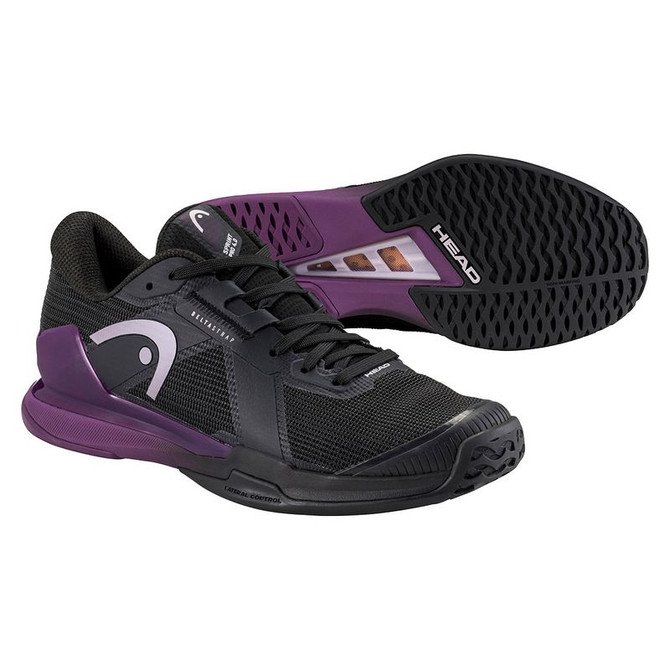 Head Sprint Pro 4.0 Womens Tennis Shoe - Black/Plum - 4