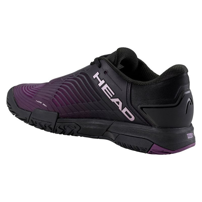 Head Revolt Pro 4.5 Womens Tennis Shoe - Black/Plum - 3