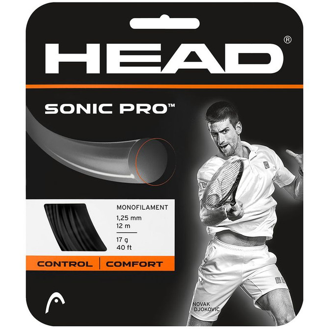 Head Sonic Pro 17G Black Tennis String