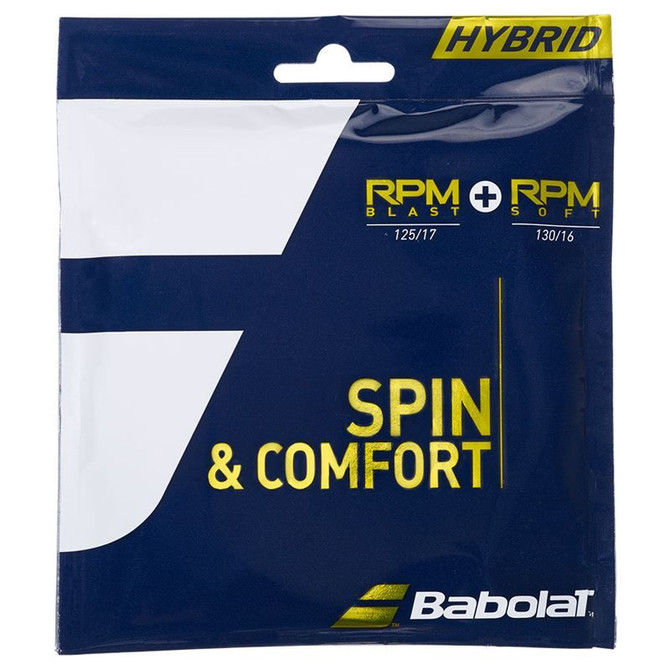 Babolat *HYBRID* RPM Blast 17G - RPM Soft 16G Tennis String