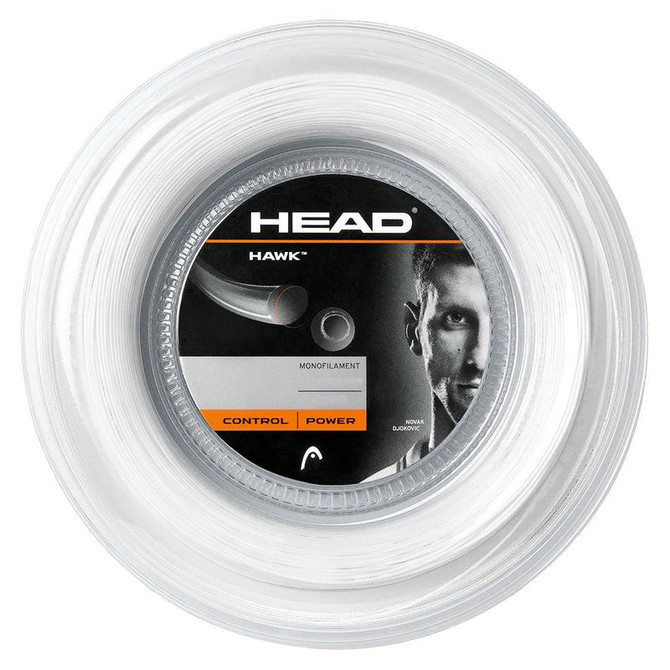 Head Hawk 17G White Tennis String REEL