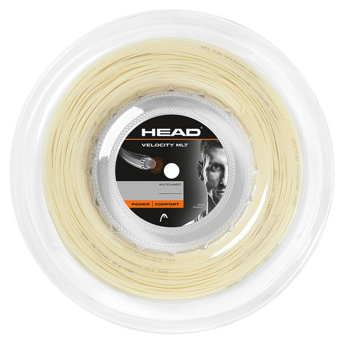 Head Velocity MLT 17G Natural Tennis String REEL