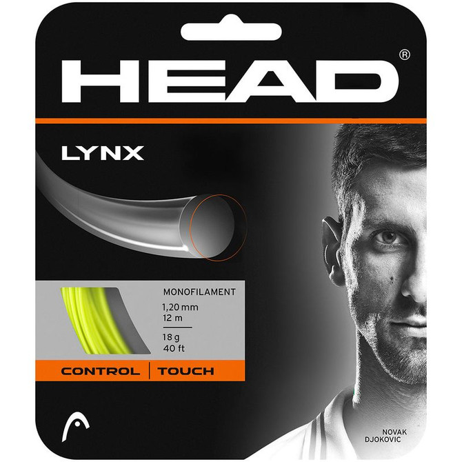 Head Lynx 18G Yellow Tennis String