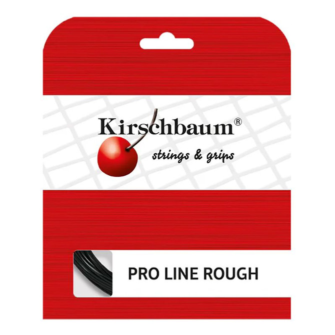 Kirschbaum Pro Line No. II Rough 18G (1.20mm) Black Tennis String