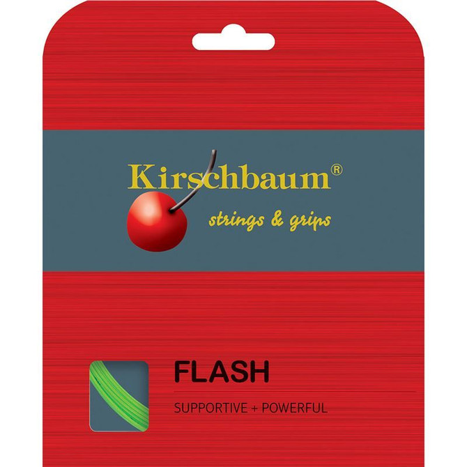 Kirschbaum Flash 17G (1.25mm) Green Tennis String