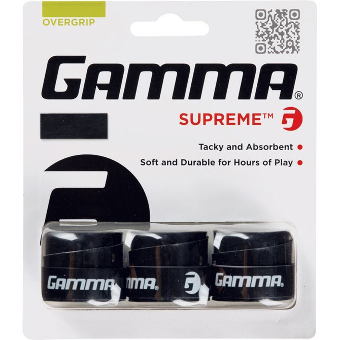 Gamma Supreme Tennis OverGrip (3 pack)