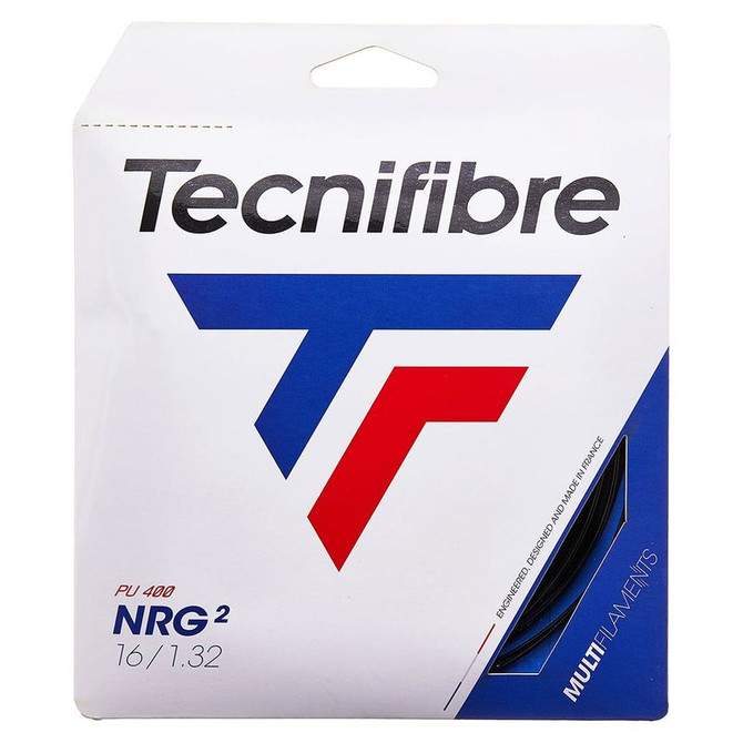 Tecnifibre NRG 2 SPL 16G Tennis String - Black