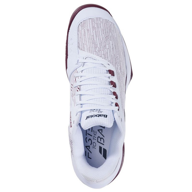 Babolat Jet Tere 2 All Court Mens Tennis Shoe - White/Port Royale - 5