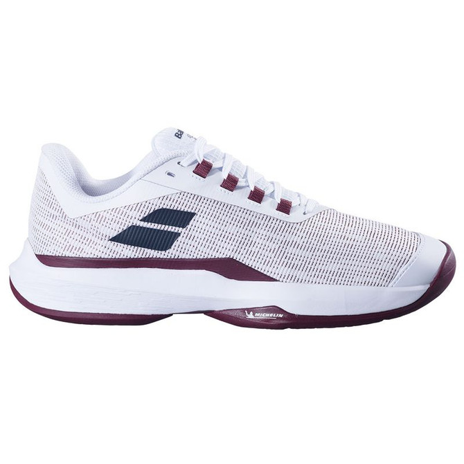 Babolat Jet Tere 2 All Court Mens Tennis Shoe - White/Port Royale